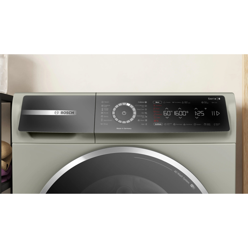 Отдельностоящая стиральная машина BOSCH 8-Series WGB256AXME фото 4