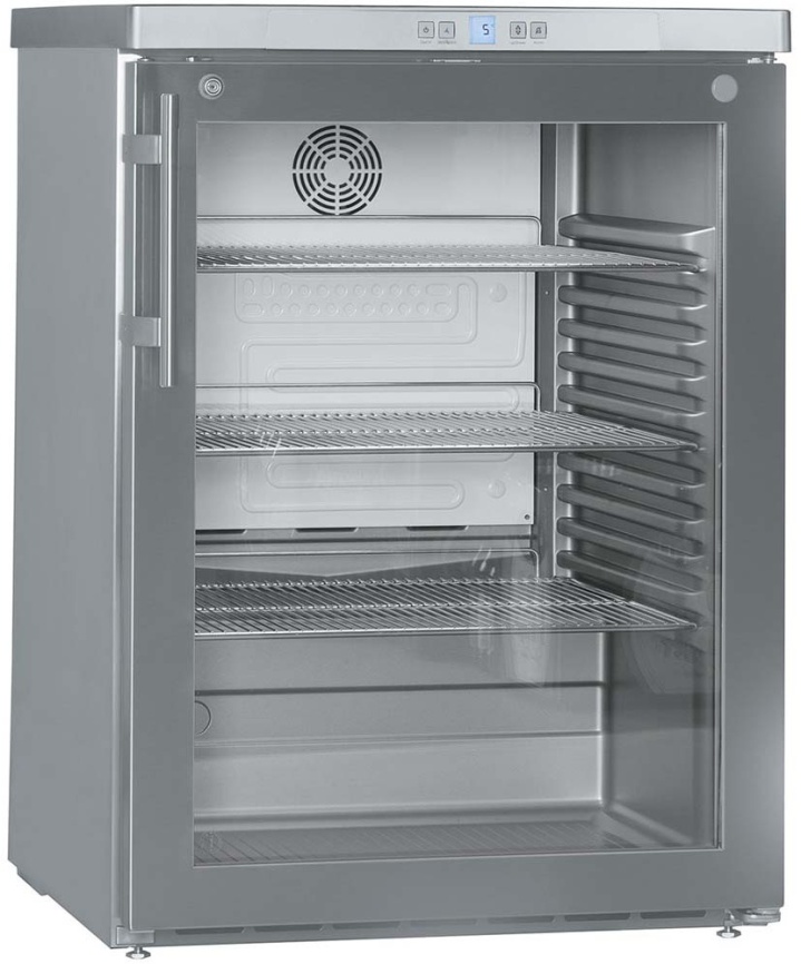 Холодильная витрина Liebherr FKUv 1663-24 001 148 л, серебристый фото 7