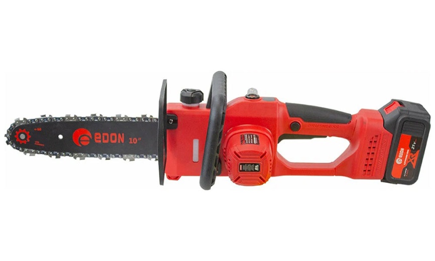 Пила цепная аккумуляторная Edon UNS-21/10BL фото 5