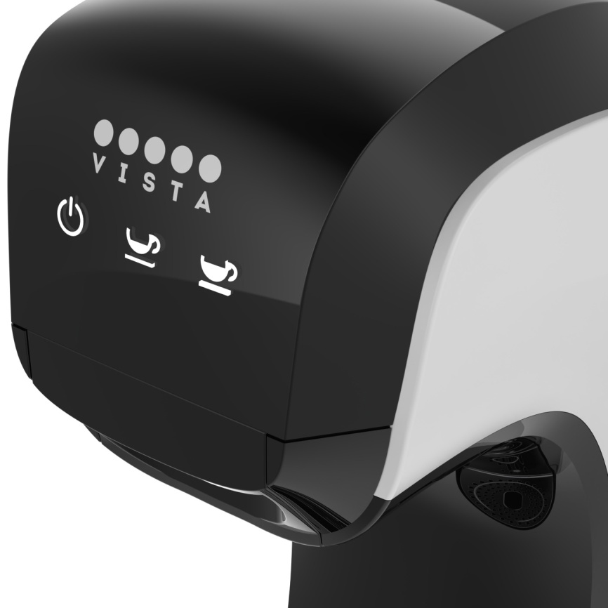 Кофемашина капсульного типа Vista Teano DNS400 (Dolce Gusto, сенсорная), белая фото 6