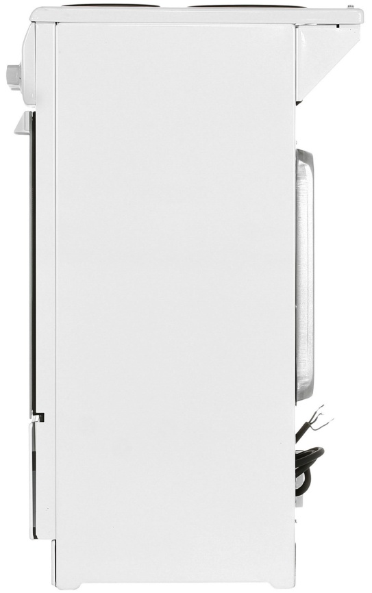 Электроплита De luxe 5003.17 50 см, 3 конфорки, белый фото 3