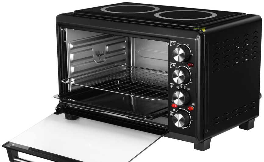 Электропечь Hyundai MIO-HY086, черный фото 4