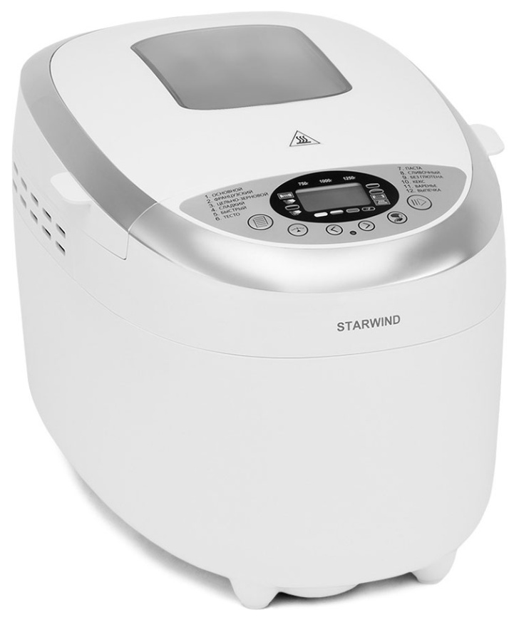 Хлебопечка Starwind SBMM1224 850Вт белый фото 1
