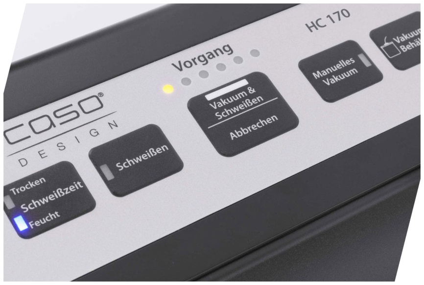 Вакуумный упаковщик Caso HC 170, импульсный режим, до 9 л/мин фото 3