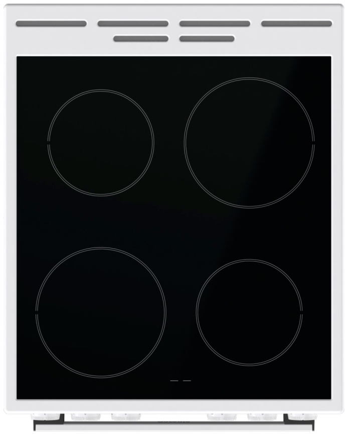 Электроплита Gorenje GEC5A12WG-B 50 см, 4 конфорки, белый фото 9