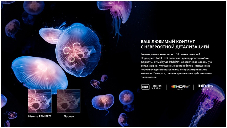Телевизор Hisense 65E7NQ PRO фото 16