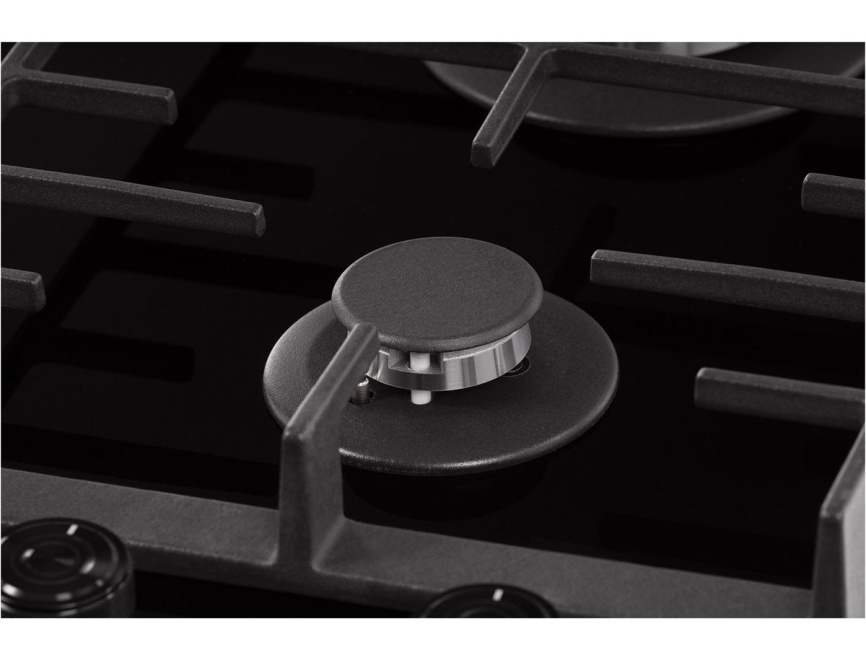 Комбинированная варочная панель Hiberg i-VM 6021 B 58 см, 4 конфорки электроподжиг газконтроль, черный фото 8