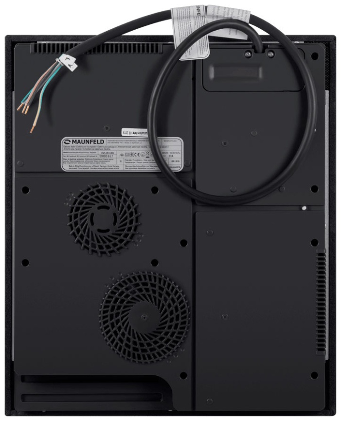 Электрическая варочная панель Maunfeld EVI.453-BG УТ000011954 45 см, 3 конфорки стеклокерамика, бежевый фото 5