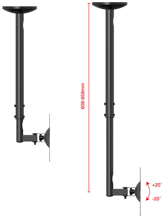 Кронштейн для телевизора UniTeki LCD2101N фото 6
