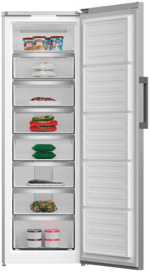 Морозильник Grundig GFPN66831XBR No Frost A+ 312 л, черный фото 3