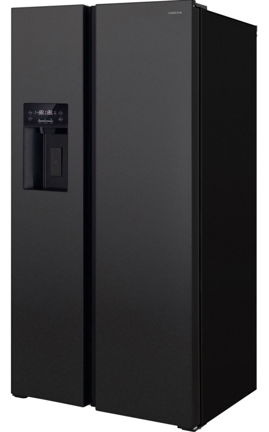 Холодильник Side-by-Side Hiberg RFS-655DX NFB inverter No frost, черно-серый фото 4