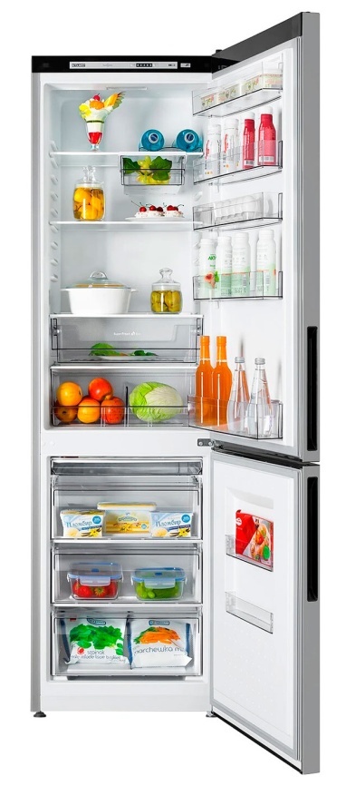 Двухкамерный холодильник Atlant ХМ 4626-181, зона свежести, серебристый фото 4