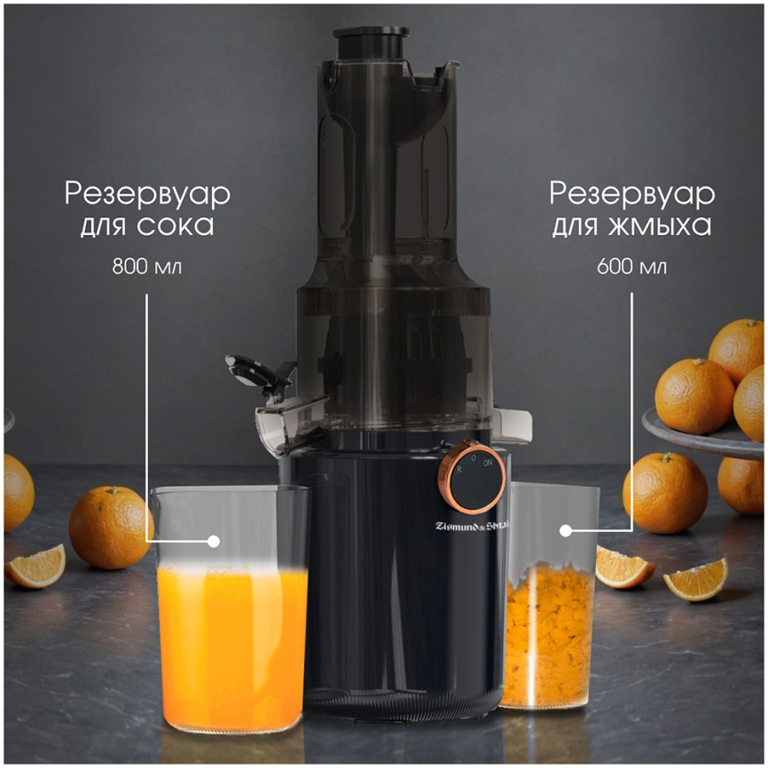 Соковыжималка шнековая Zigmund & Shtain ESJ-771 фото 10