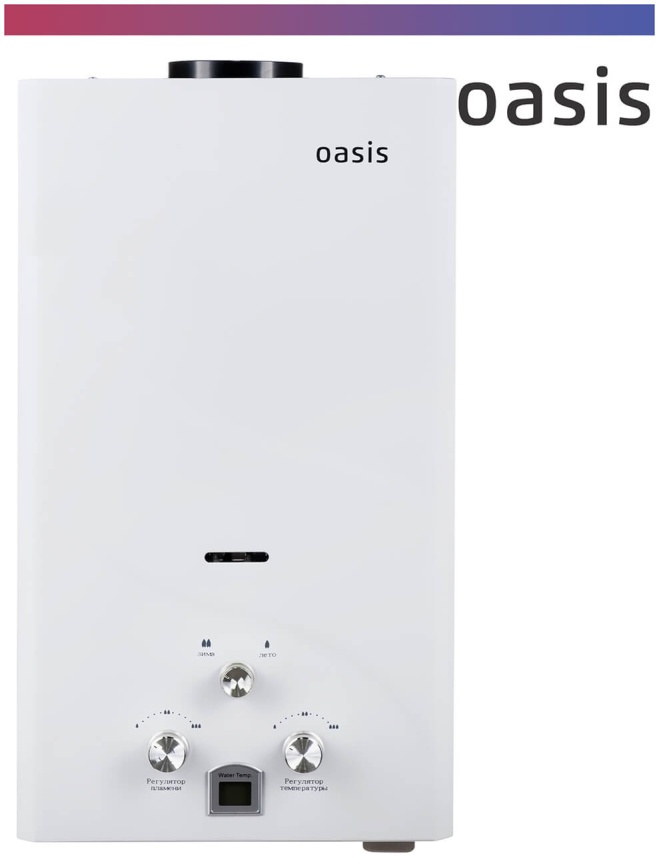 Газовый проточный водонагреватель Oasis 20 OG, сжиженный газ фото 1