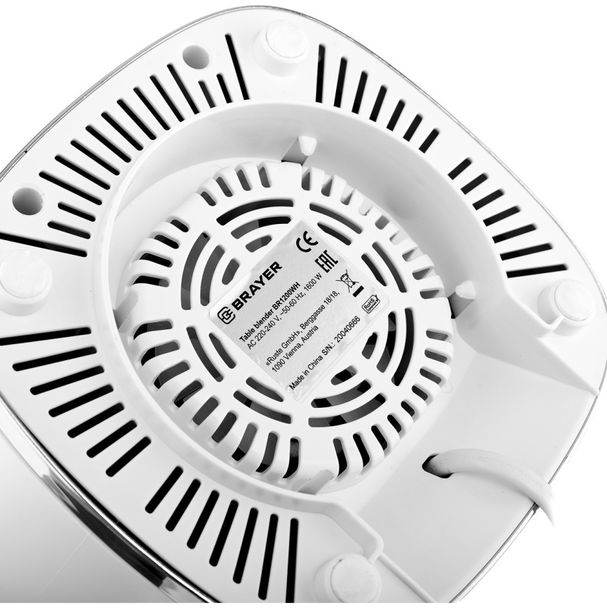 Блендер стационарный Brayer 1200BR-WH фото 7