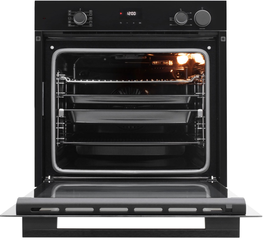 Электрический духовой шкаф Schaub Lorenz SLB EY6448 59 см, 73 л, гриль и конвекция, черный фото 2