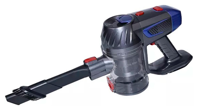 Пылесос вертикальный BQ VC1002H, серый/синий фото 2