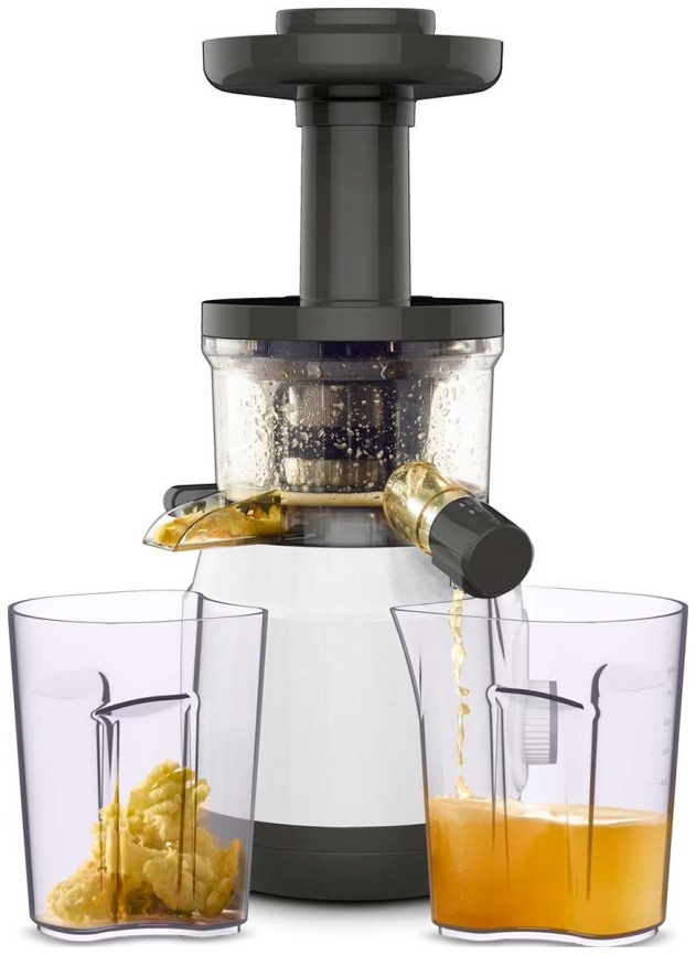 Соковыжималка шнековая Moulinex Соковыжималка шнековая Moulinex Juiceo ZU150110 150 Вт, белый серый фото 13