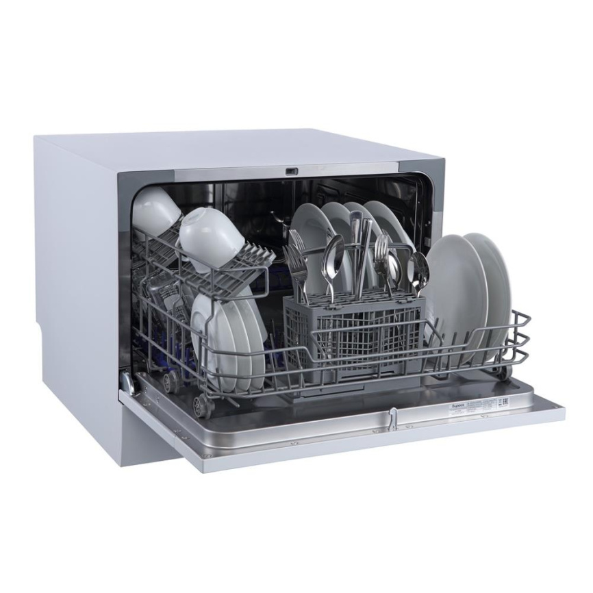 Отдельностоящая посудомоечная машина 55CM DWC-506/5 W БИРЮСА фото 7