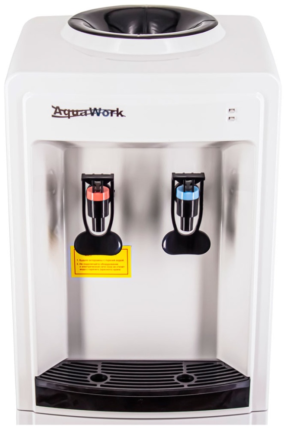 Кулер для воды Aqua Work 0.8LDR бело-черный эл. охл нажим кружкой 27930 фото 7