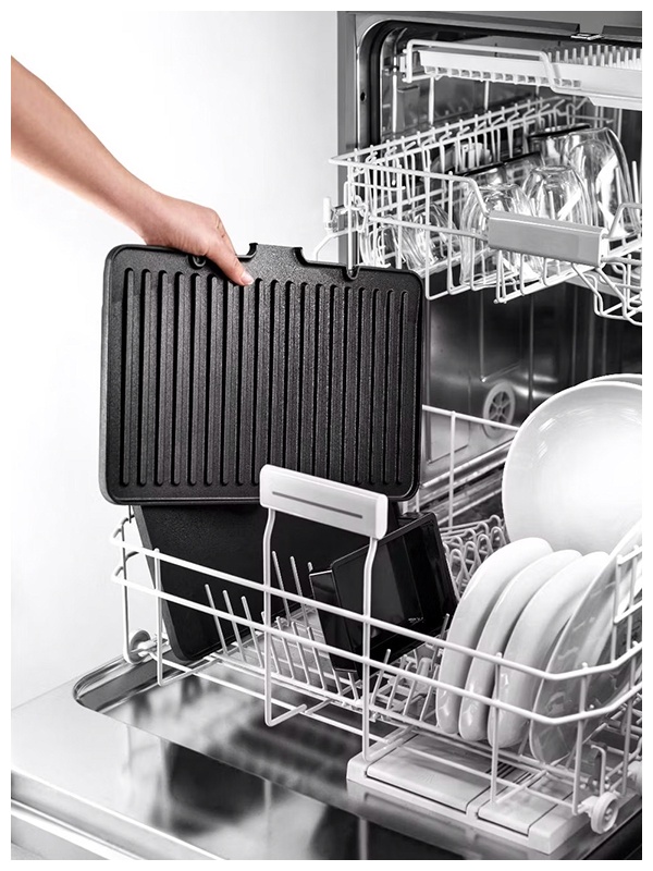 Электрогриль  Braun CG9160, дисплей, съемные пластины, антипригарное покрытие фото 5