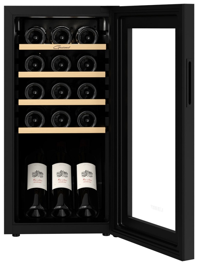 Винный шкаф Libhof GM-15 black фото 5