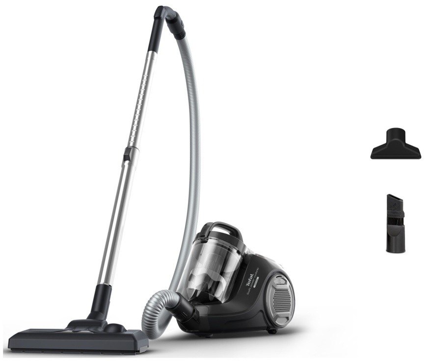 Пылесос напольный Tefal с контейнером для пыли, Swift Power Cyclonic, TW2925EA, черный/серый фото 10