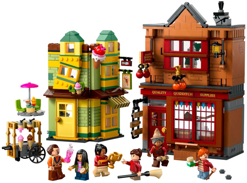 Конструктор Lego Harry Potter Магазин «Все для квиддича» и Кафе-мороженое 76452 фото 1