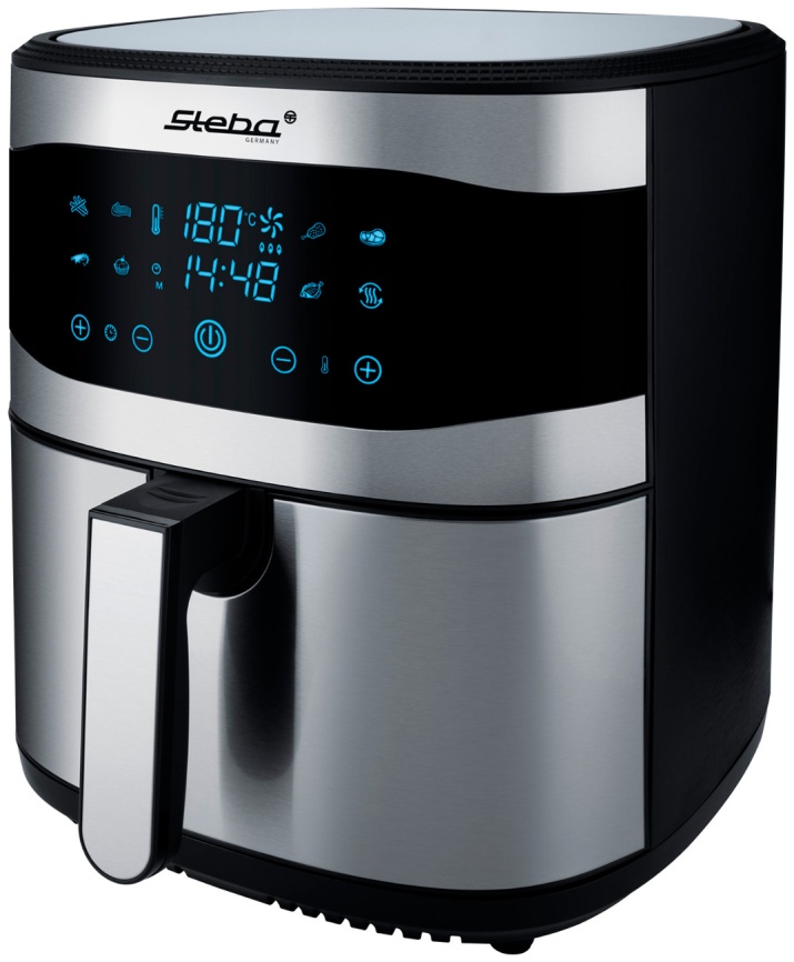 Аэрофритюрница Steba HF 8000, дисплей, 1800 Вт, объем 8 л, таймер фото 2