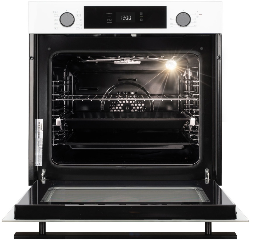 Электрический духовой шкаф De’Longhi DEO 735 BB FRANCA 59 см, 72 л гриль конвекция, белый фото 5