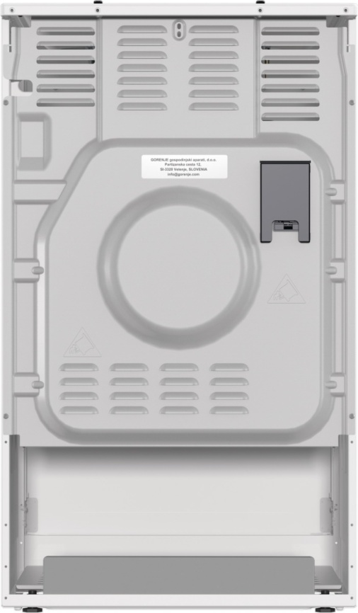 Газовая плита Gorenje GG5A12WH 50 см, 70 л, 4 конфорки, белый фото 13