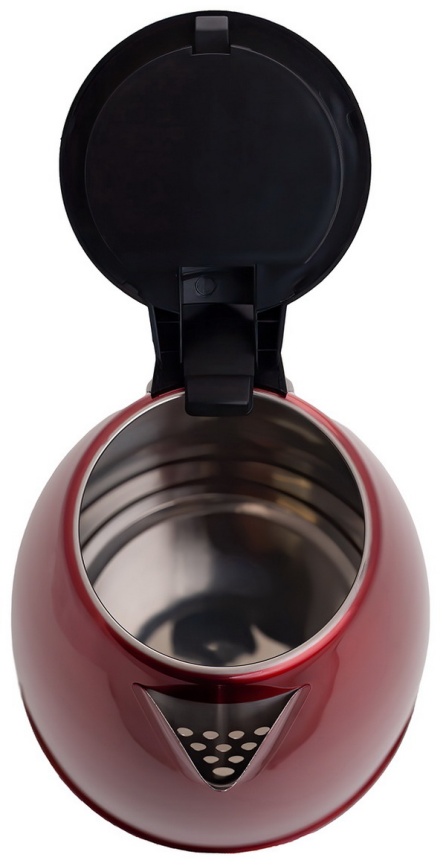 Чайник электрический Centek CT-1068 RED (красный) металл фото 5