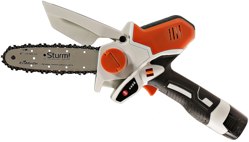 Пила цепная аккумуляторная Sturm! CSC1804, 2 аккумулятора, зарядное устройство, кейс фото 5