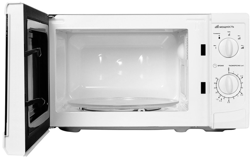 Микроволновая печь - СВЧ Starwind SWM5620, 20 л, 700 Вт, белый фото 3