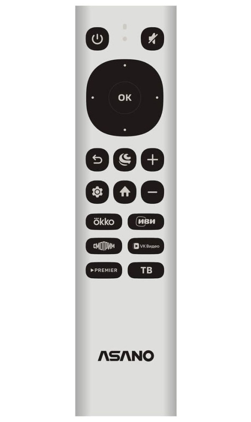 Телевизор Asano 24LF5011T, 24  дюйма, HD, смарт ТВ, Салют ТВ, белый фото 6