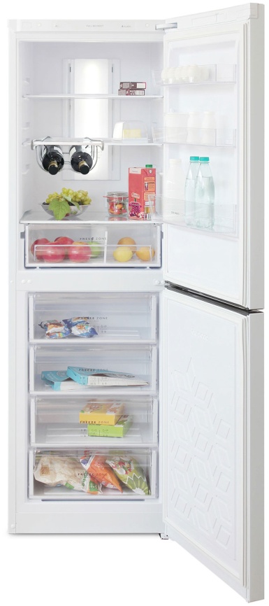 Двухкамерный холодильник Бирюса 940NF No frost, белый фото 2