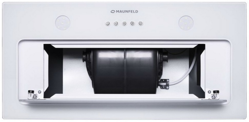 Вытяжка Maunfeld TRAPEZE 601GG 192 Вт 3 скорости, стекло,  белый фото 8