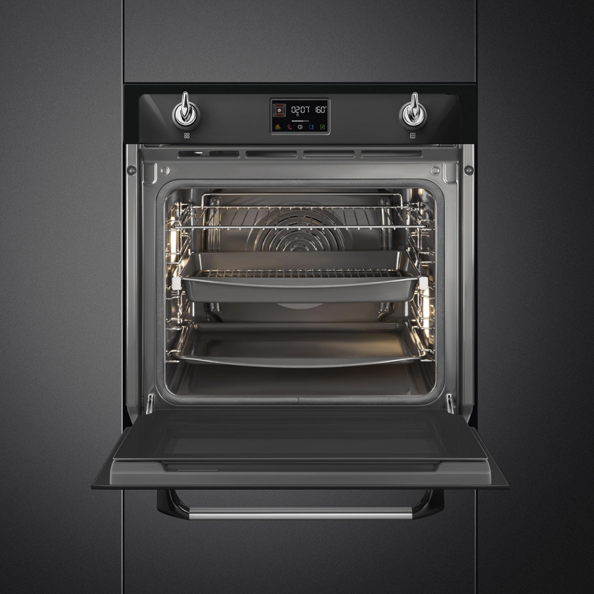 Встраиваемый духовой шкаф SMEG SOP6902S2PN фото 3
