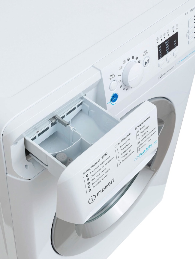 Стиральная машина Indesit BWSA 6109 WSV RU белая фото 6