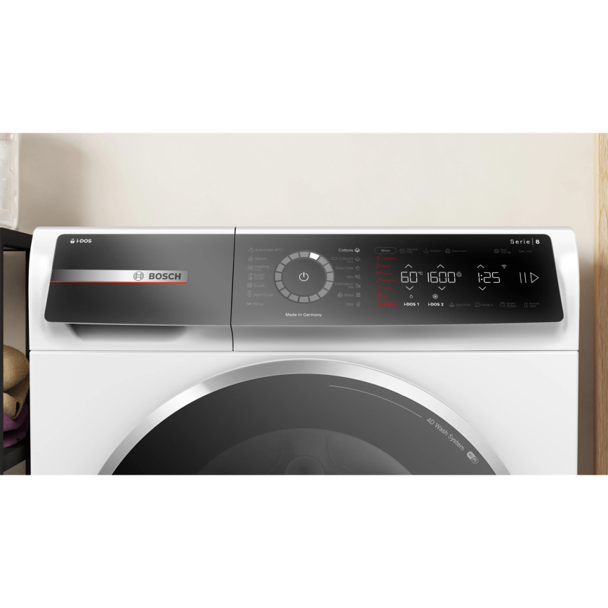 Отдельностоящая стиральная машина BOSCH WGB256A1ME фото 2