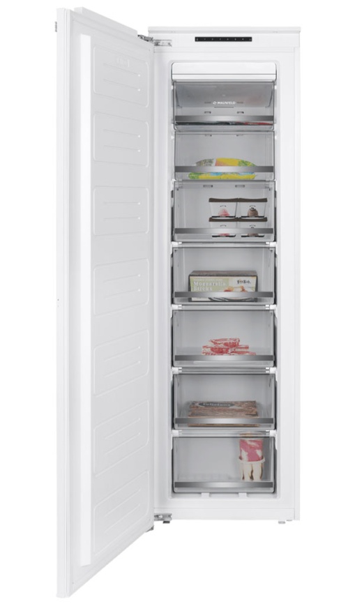 Встраиваемый морозильник Maunfeld MBFR177NFWGR Inverter No Frost A+ 203 л, белый фото 3