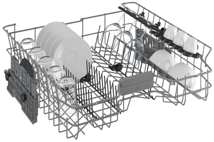 Посудомоечная машина Beko BDFN25521B черный фото 6