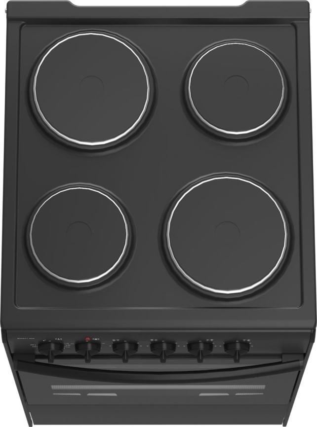 Электроплита Darina S EM 341 404 At 50 см, 4 конфорки, антрацит фото 4