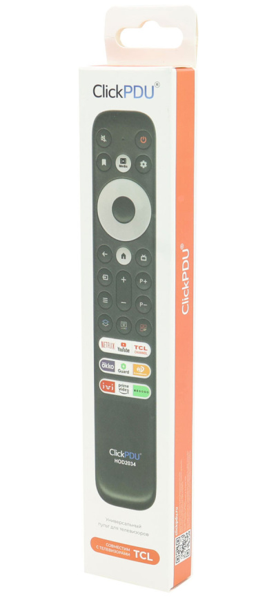 Универсальный пульт ClickPDU Универсальный пульт управления ClickPDU для TCL Smart TV (HOD2034) фото 7