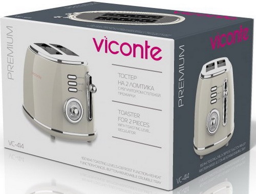 Тостер Viconte VC-414 фото 2