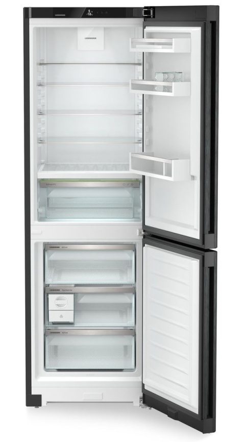 Двухкамерный холодильник Liebherr CBNbda 5223-22 001 BioFresh No frost, черно-серый фото 8