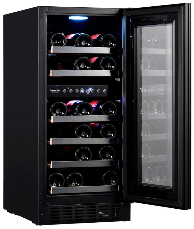 Встраиваемый винный шкаф Temptech SOMQ38DRB-24 фото 3