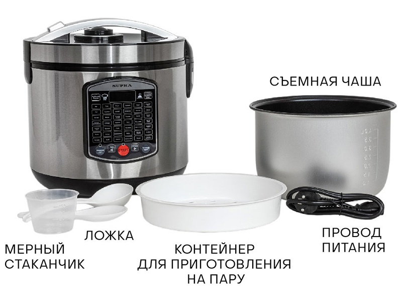 Мультиварка Supra MCS-5220 фото 10