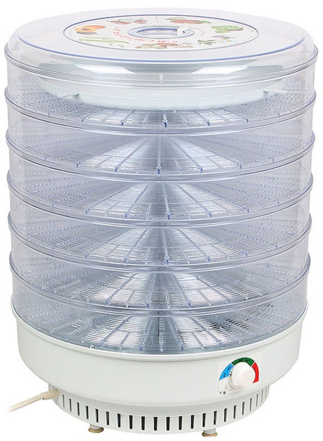 Сушилка для овощей и фруктов Ветерок 2У (6 поддонов, прозрачный) фото 1