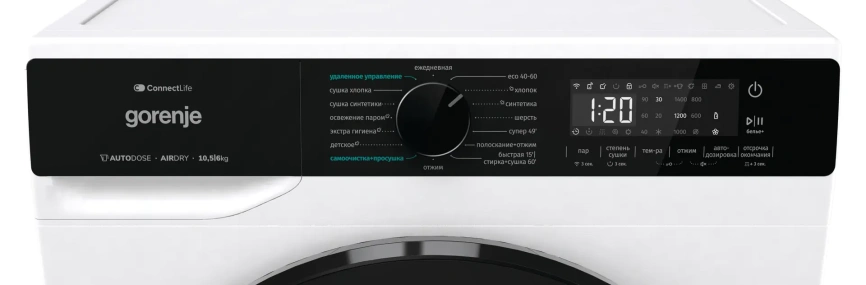 Стиральная машина с сушкой GORENJE WD2PA1X64ADAAW/C фото 10